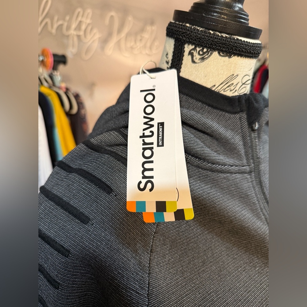NWT Smartwool Women's Intraknit Merino Wool Fleece Full Zip Hoodie (Regular Fit) - Picture 8 of 13